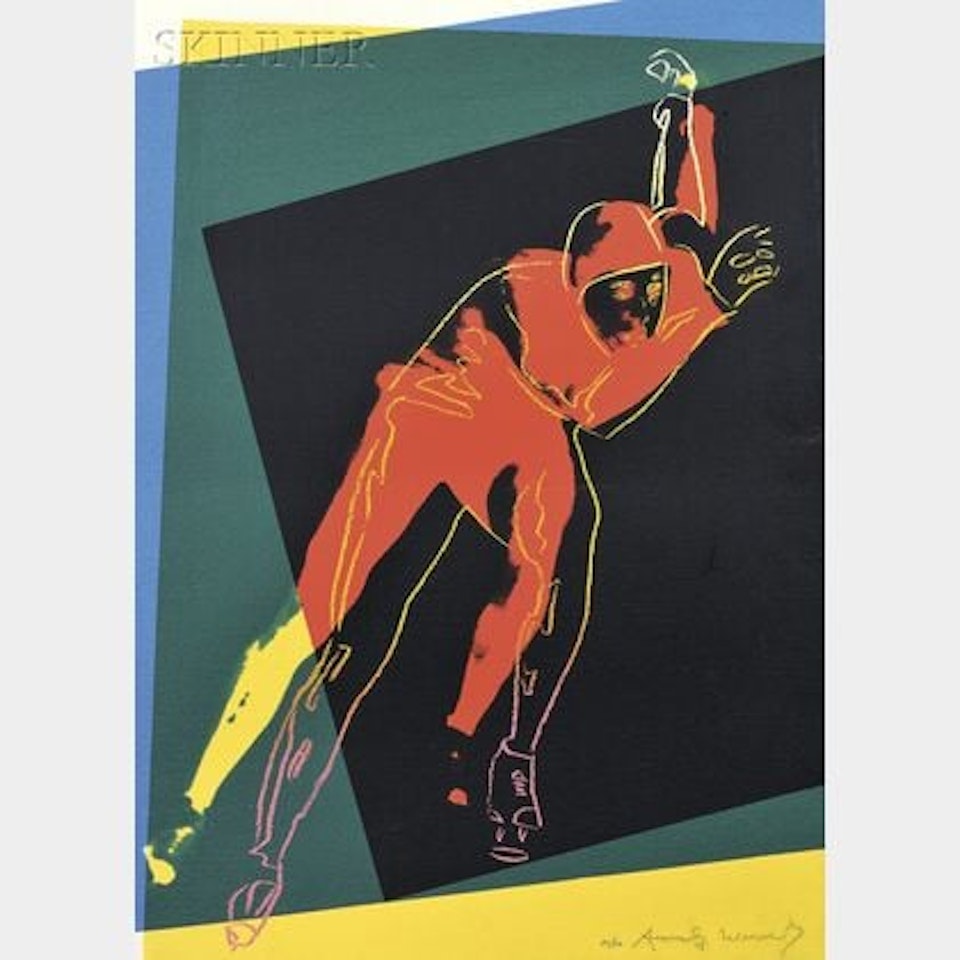 Speed Skater by Andy Warhol