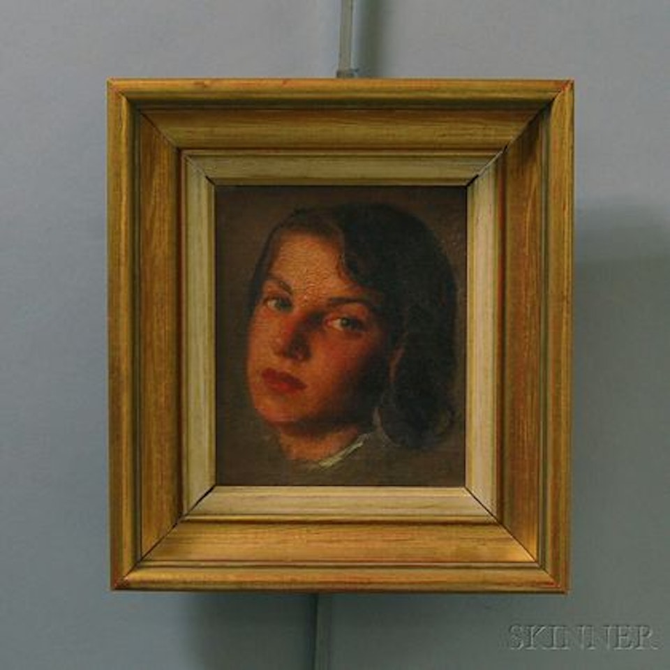 Head of Eileen by Robert Brackman