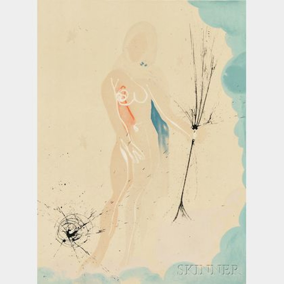 Virgo , from SIGNS OF THE ZODIAC by Salvador Dali