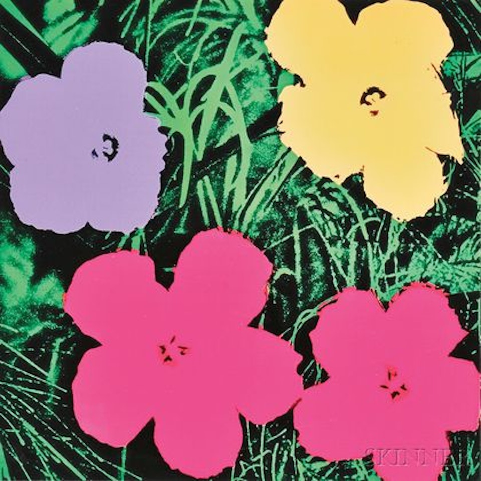 Flowers (Invitation) by After Andy Warhol