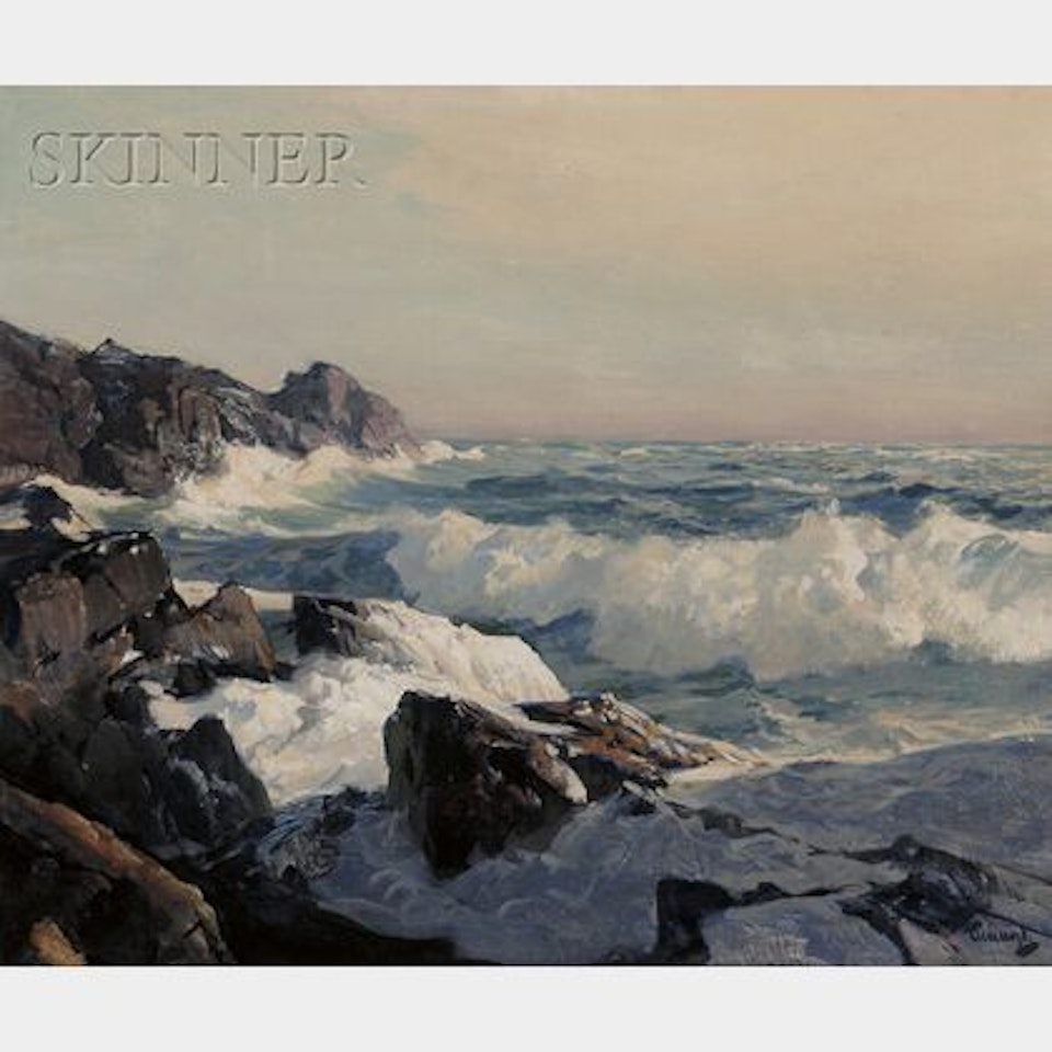 Crashing Surf by Frederick Judd Waugh