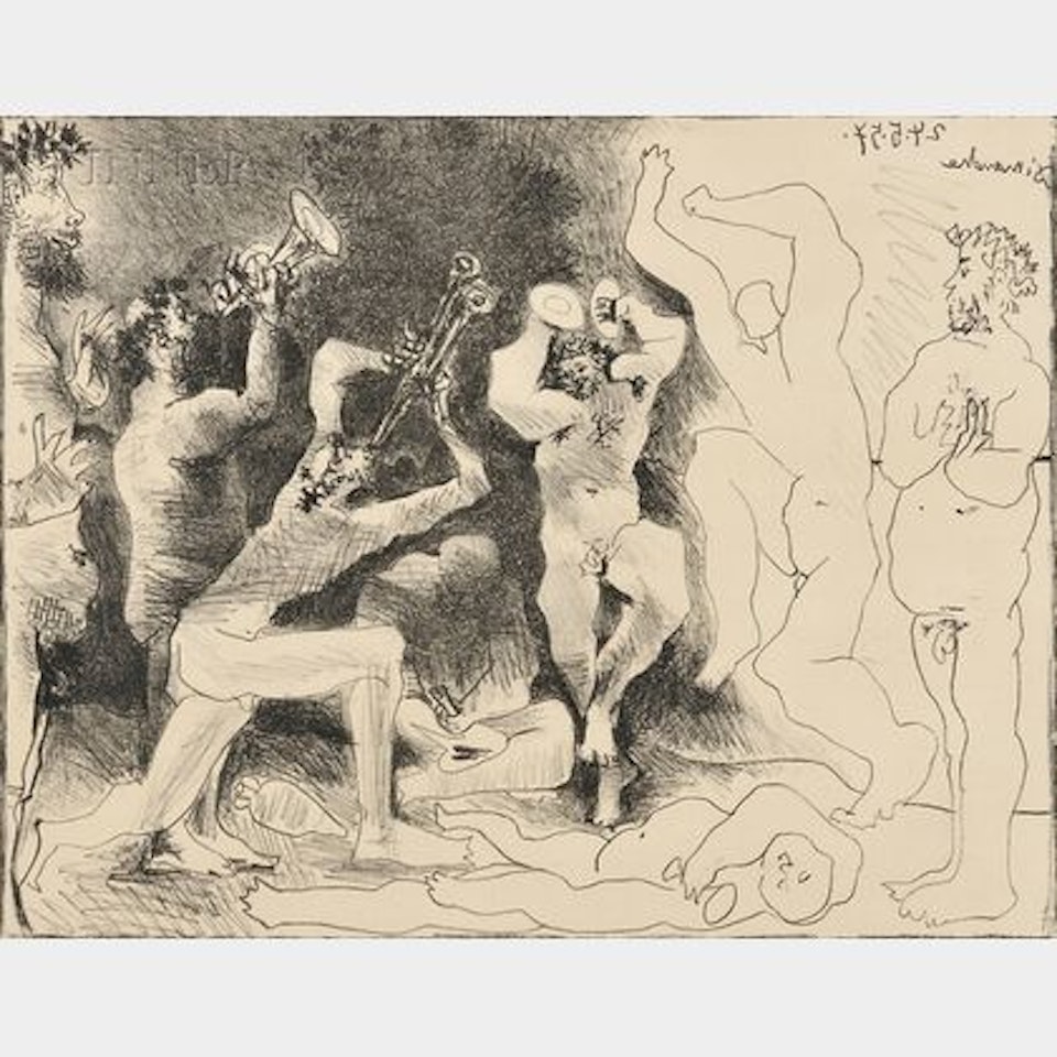 La danse des faunes by Pablo Picasso