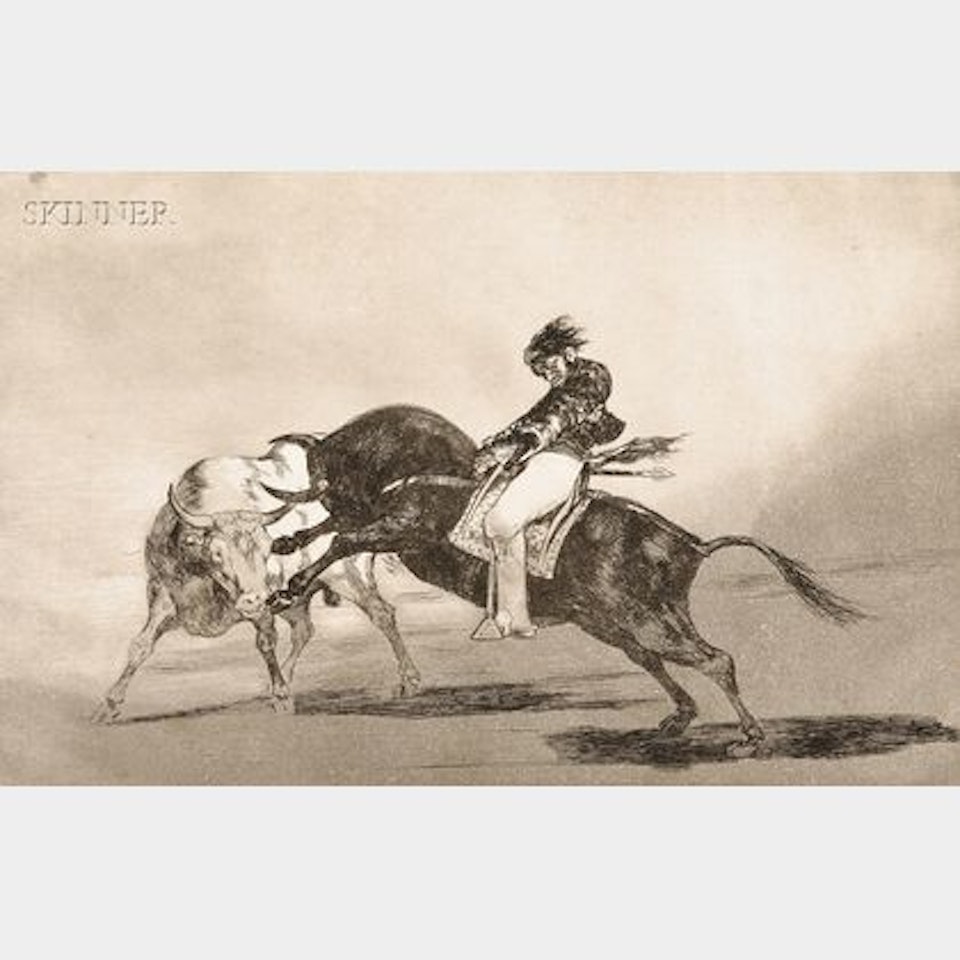 LA TAUROMAQUIA by Francisco José de Goya