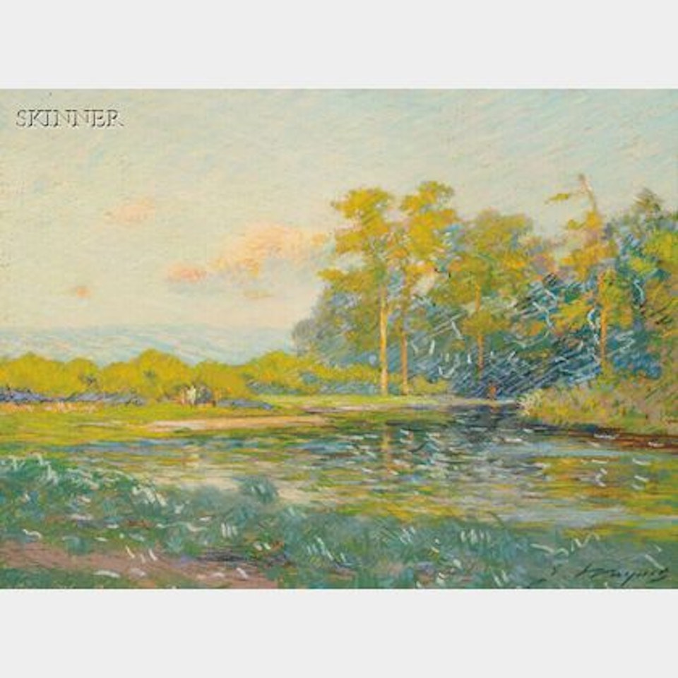 Impressionistic Landscape by French School