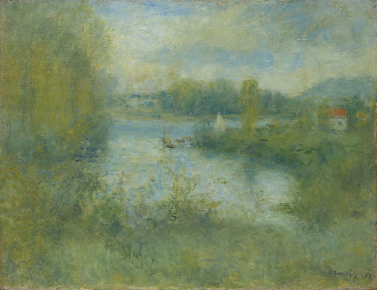 Le Petit bras d"Argenteuil by Pierre-Auguste Renoir