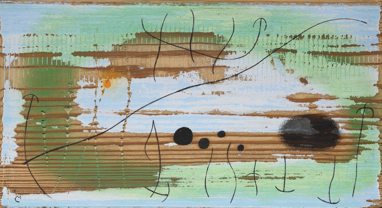 Après la pluie by Joan Miró