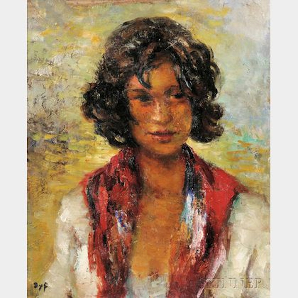 Gypsy Girl by Marcel Dyf