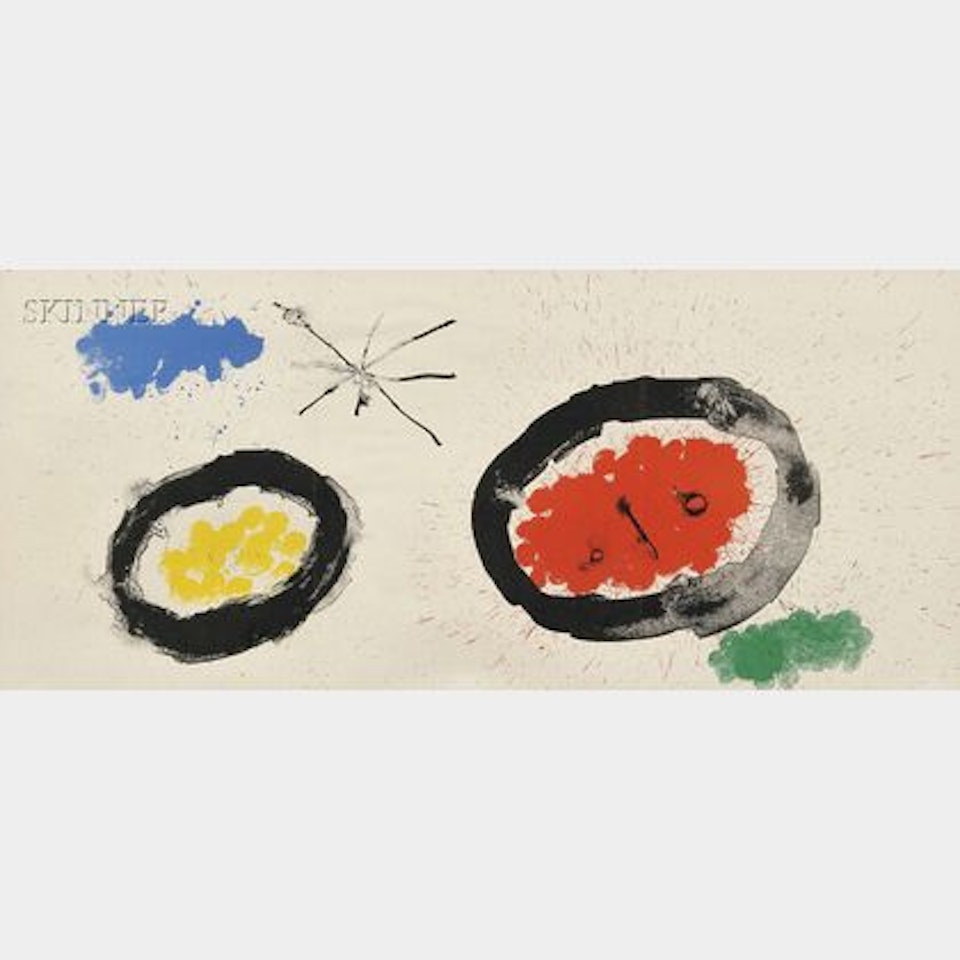 Tête étoile from DERRIERE LE MIROIR by Joan Miró
