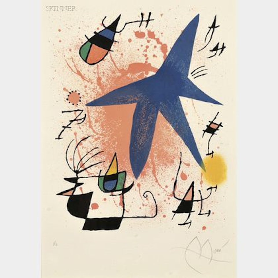 Image from Miró Lithographe I by Joan Miró