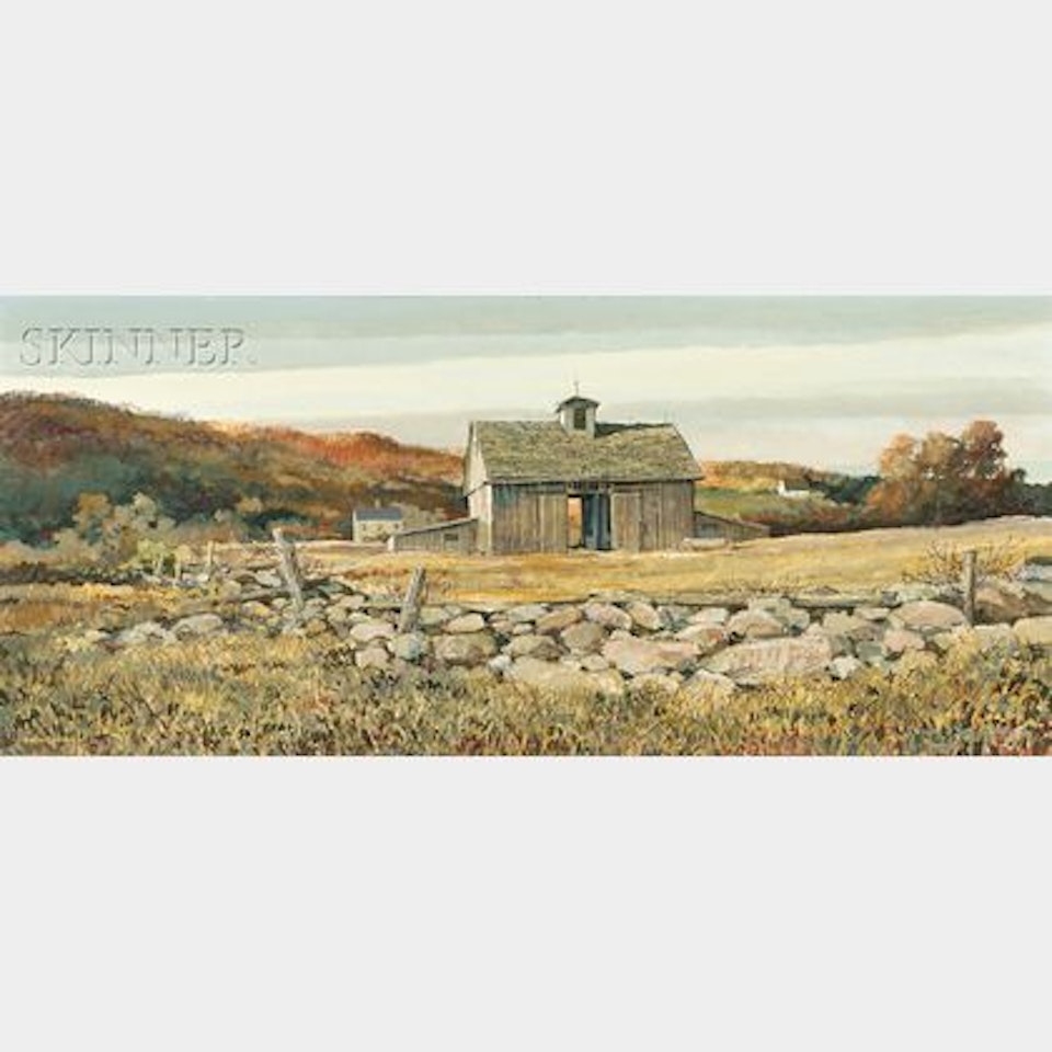 Autumn Browns , or The Old Farm by Eric Sloane