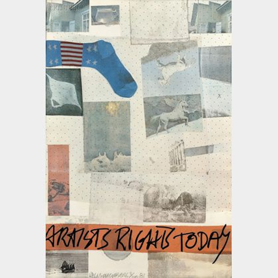 Artist"s Rights Today by Robert Rauschenberg