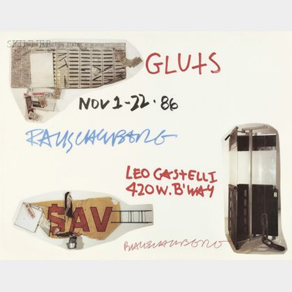Gluts by Robert Rauschenberg