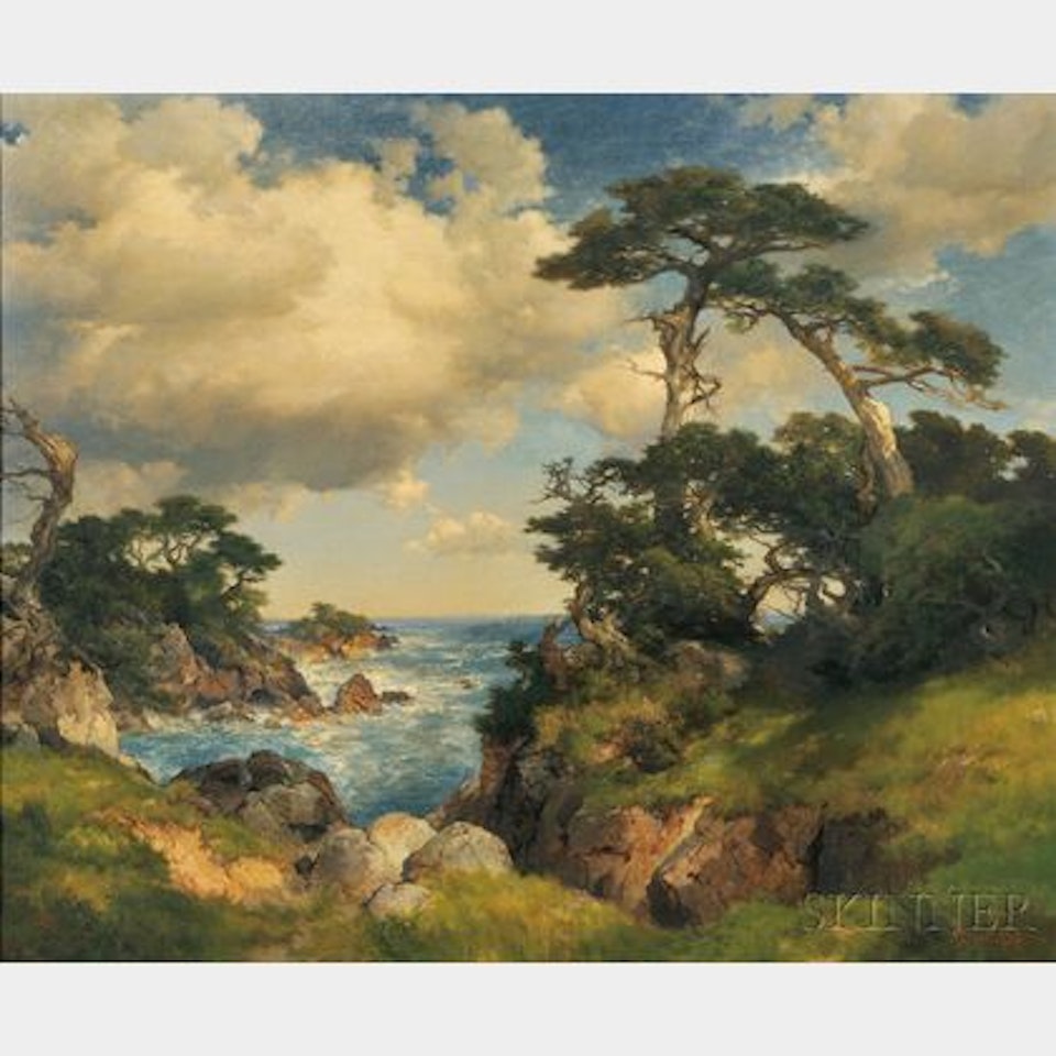 Coast of Monterey by Thomas Moran