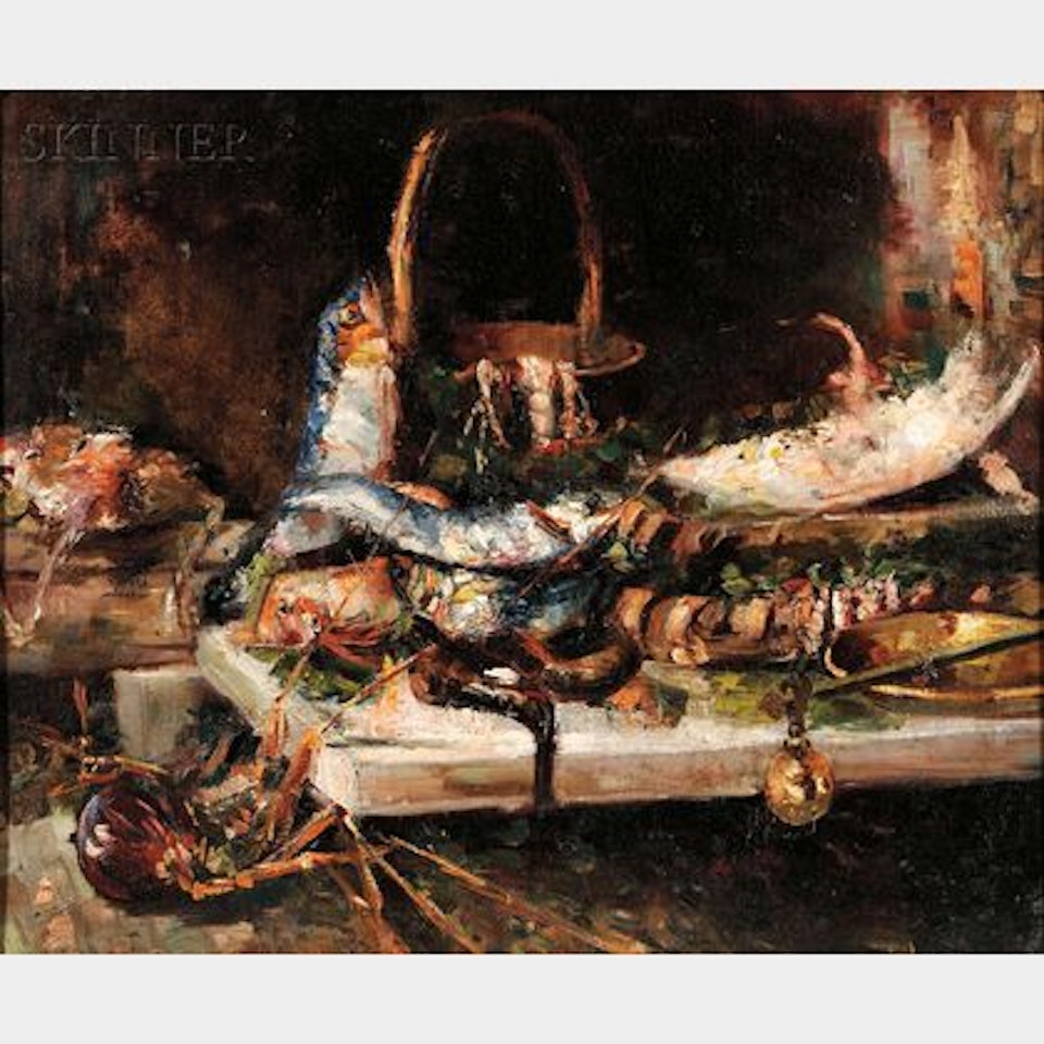 Still Life with Fish by Italian School