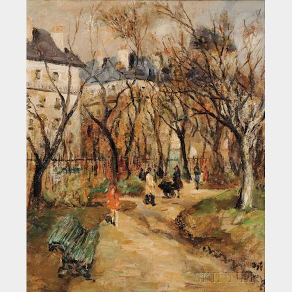 Luxembourg Gardens by Marcel Dyf