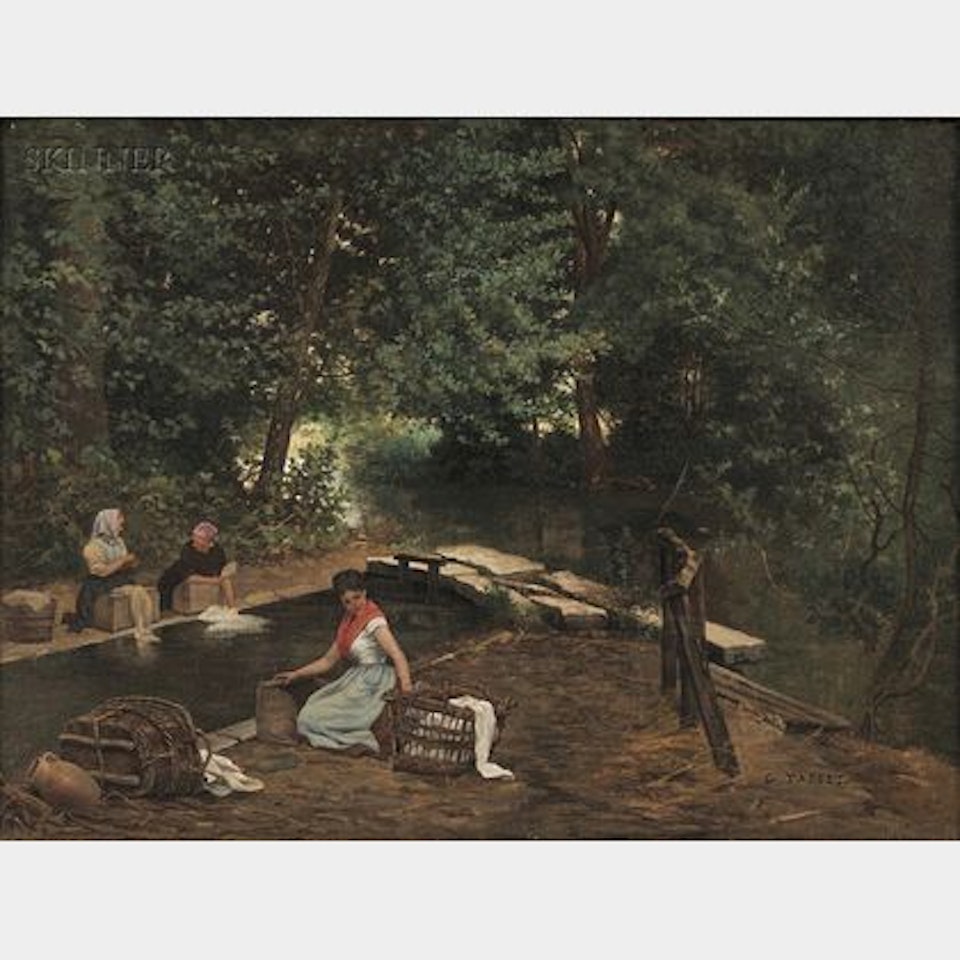 Washer Women/Seine et Marne by French School