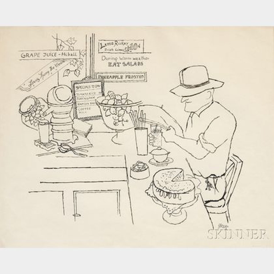 Quick Snack by George Grosz