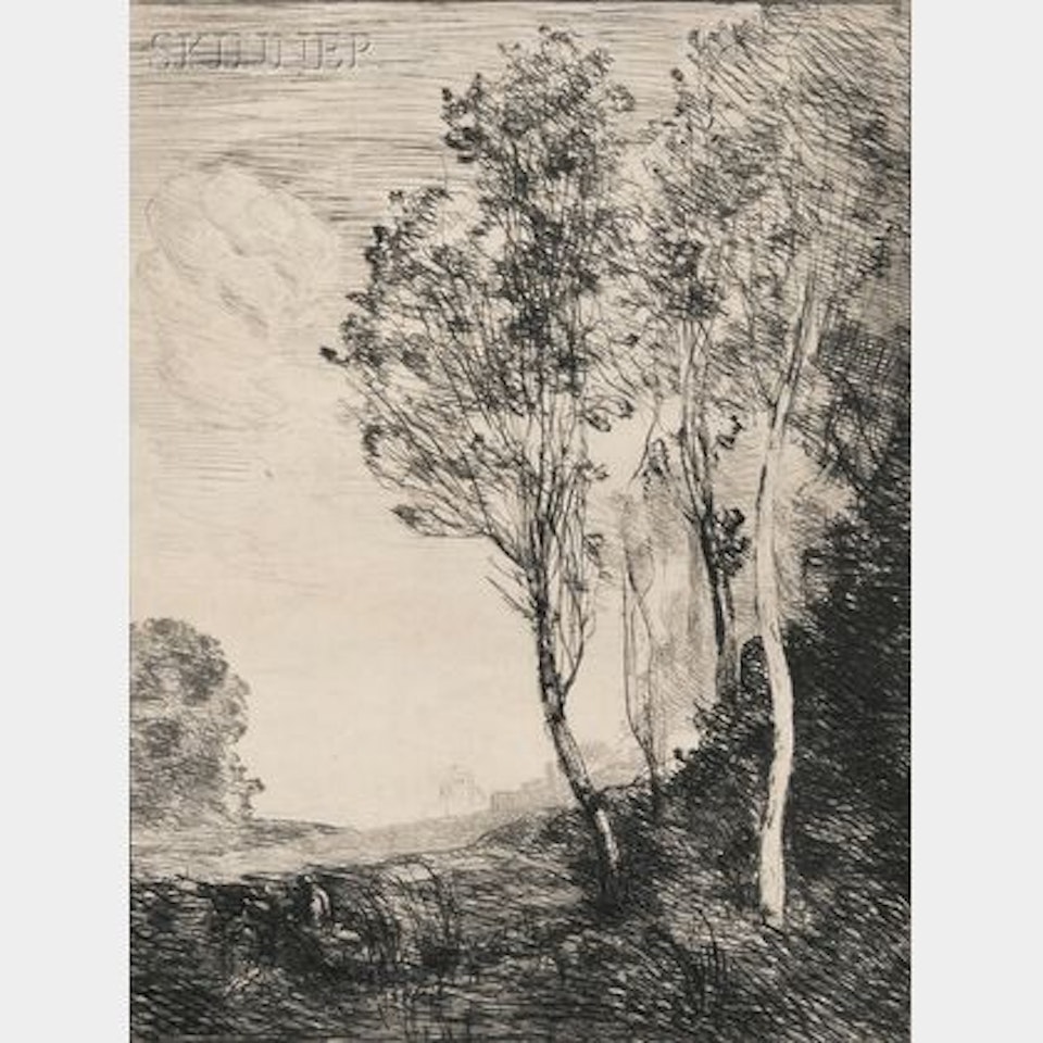 Souvenir d"Italie by Jean Baptiste Camille Corot