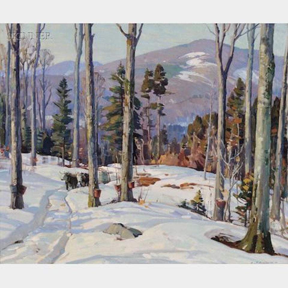 Sugaring Days by Aldro Thompson Hibbard