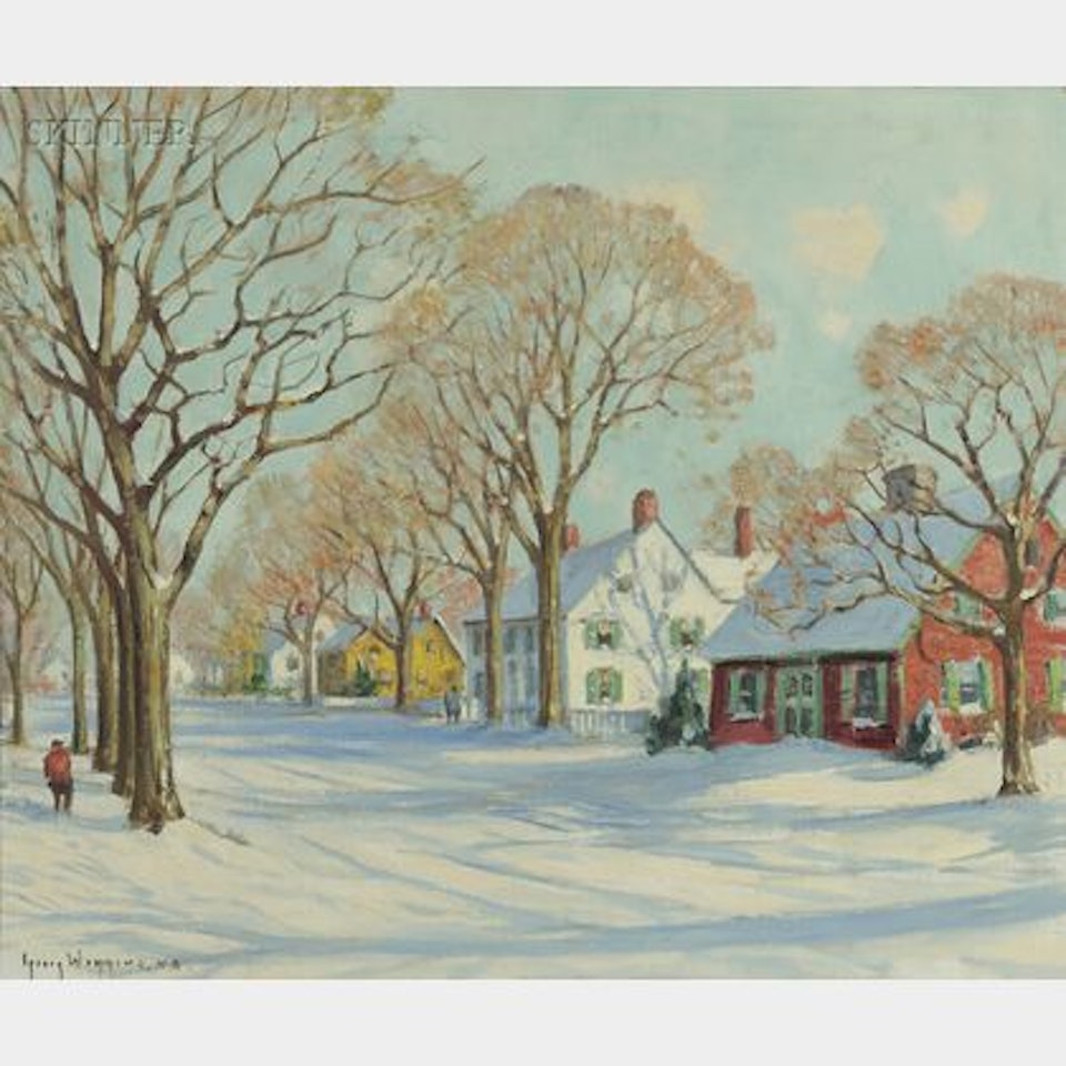 Early Winter in Connecticut by Guy Carleton Wiggins