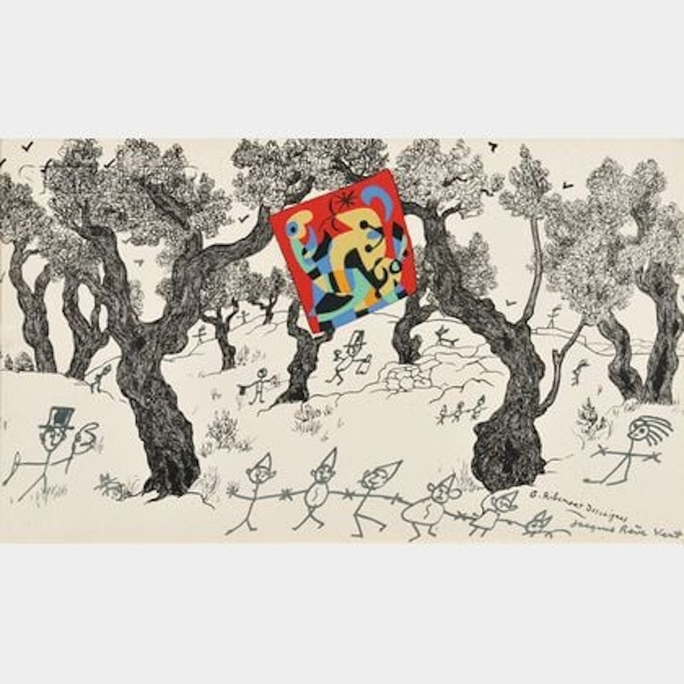 Plate from JOAN MIRÓ by Joan Miró