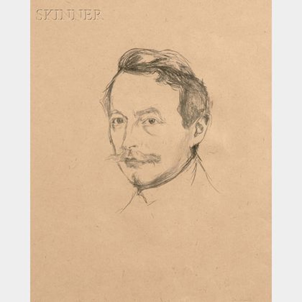 Porträt Dr. Max Linde by Edvard Munch