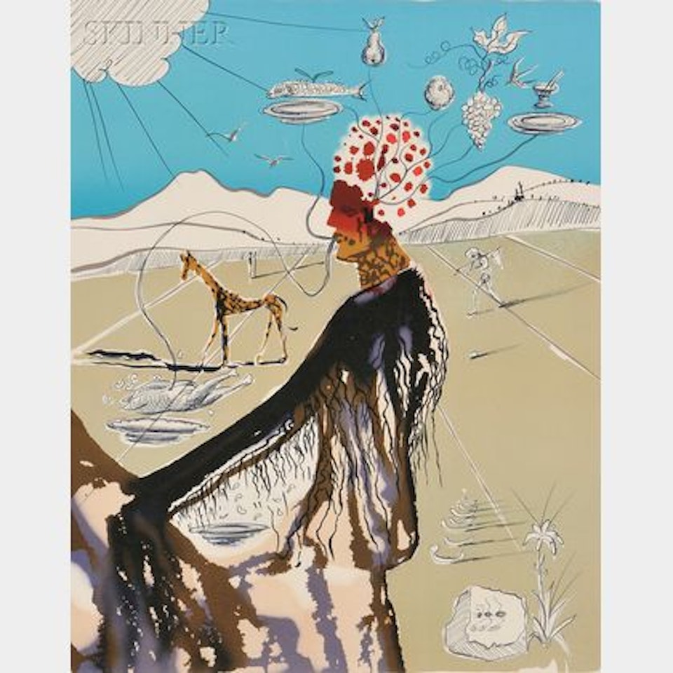 Restaurateur from THE PROFESSIONS by Salvador Dali