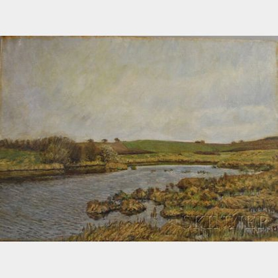View of Marshes by Continental School