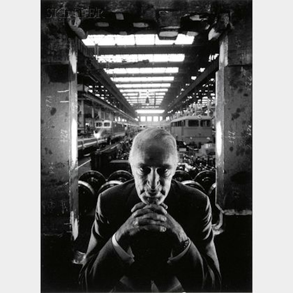 Alfred Krupp, 1963 Essen Germany by Arnold Newman