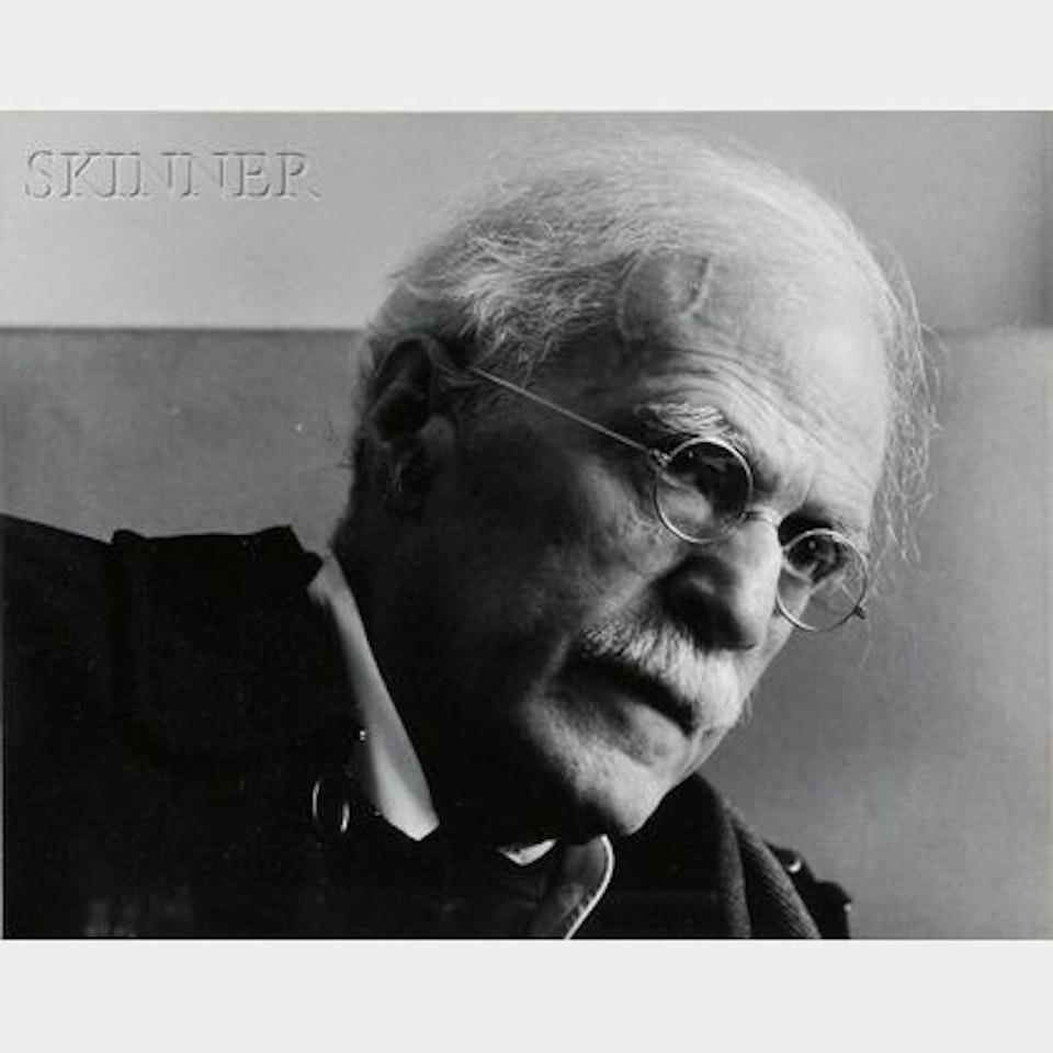 Alfred Stieglitz by Arnold Newman