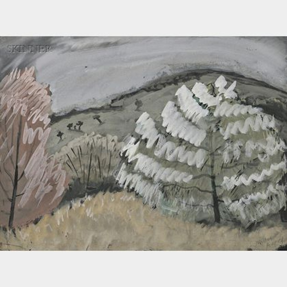 Autumn Tree by Milton Avery