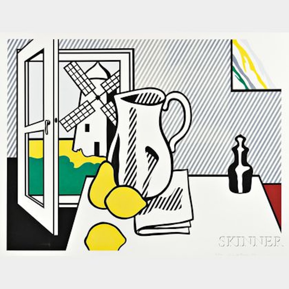 Still Life with Windmill , from the SIX STILL LIFES Series by Roy Lichtenstein