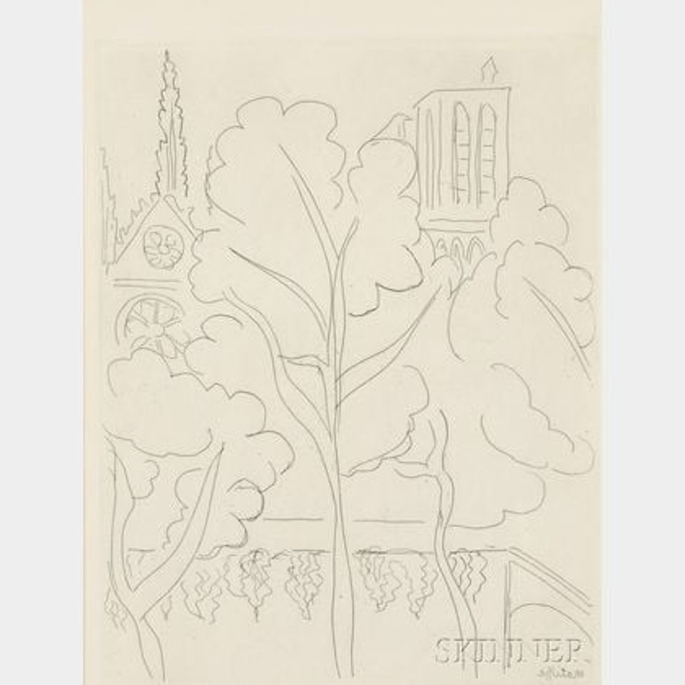 La Cité - Notre-Dame by Henri Matisse