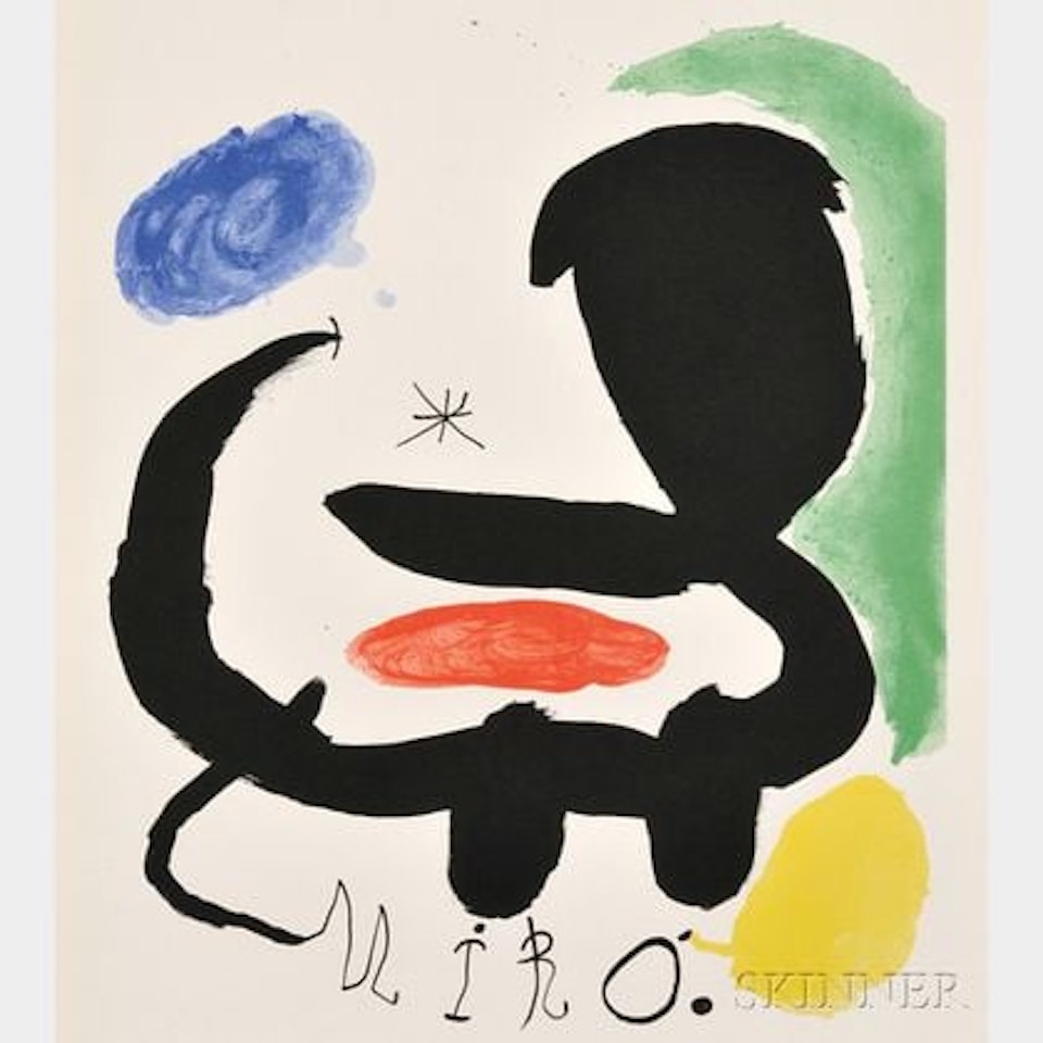 Poster for the Exhibition Miró, Sala Pelaires, Palma de Majorca by Joan Miró