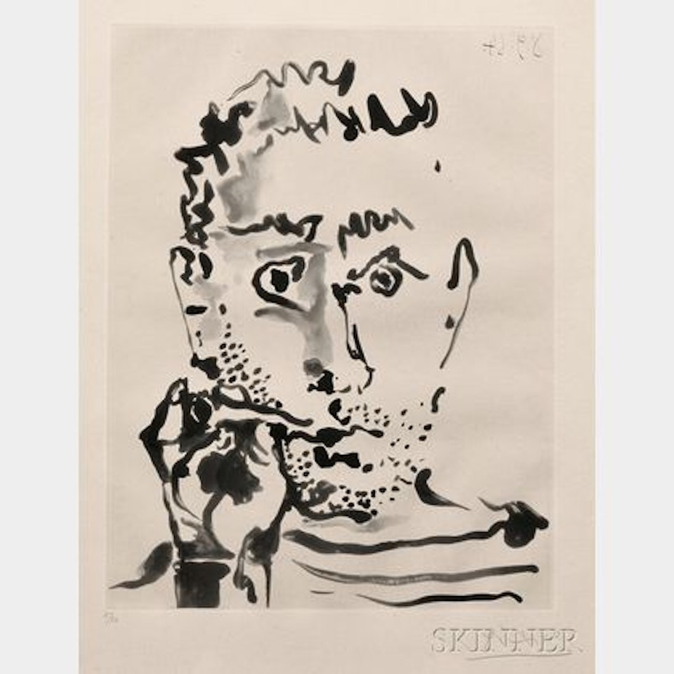 Fumeur. V by Pablo Picasso