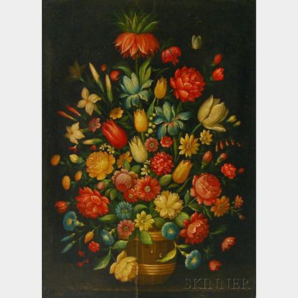 Floral Still Life. by Continental School