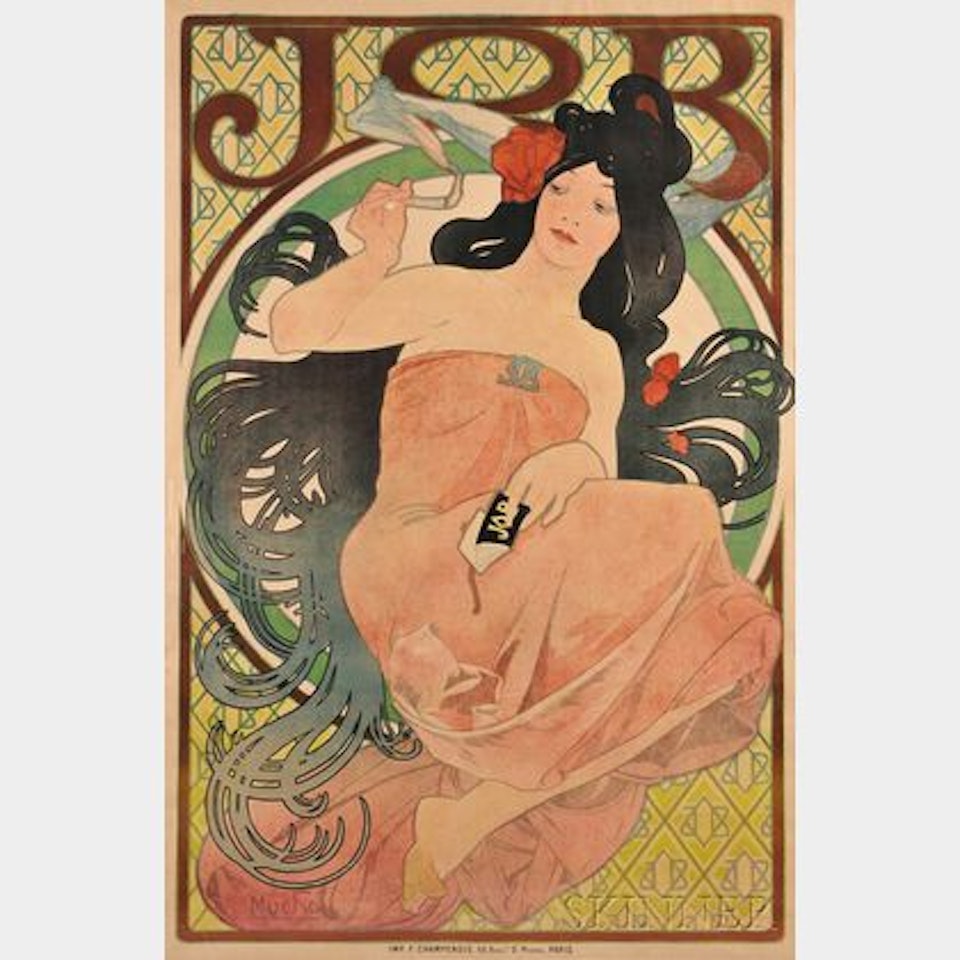 JOB by Alphonse Mucha