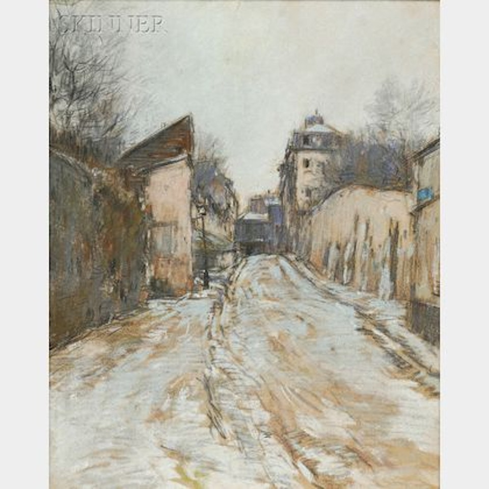 Winter Street by French School