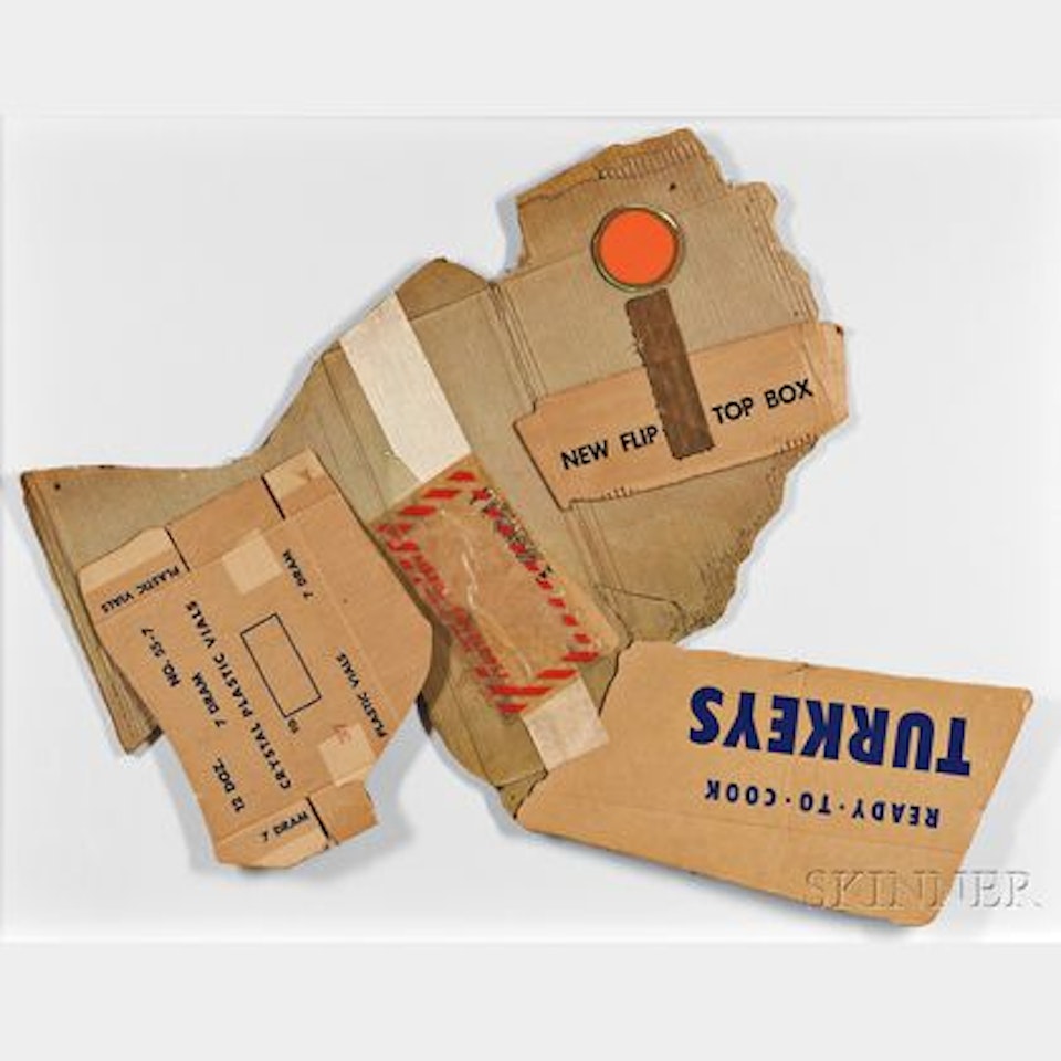 Cardbird III , from the CARDBIRD Series by Robert Rauschenberg
