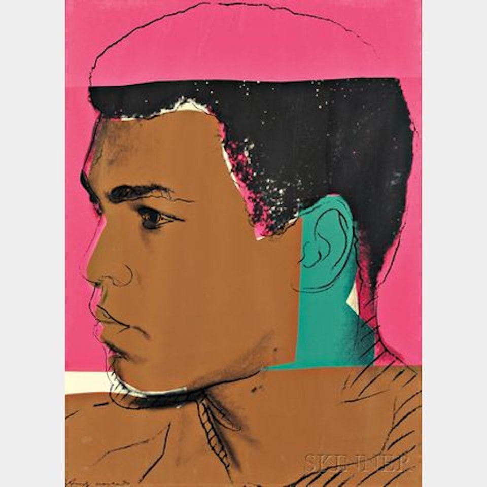 Plate 1 from MUHAMMAD ALI by Andy Warhol