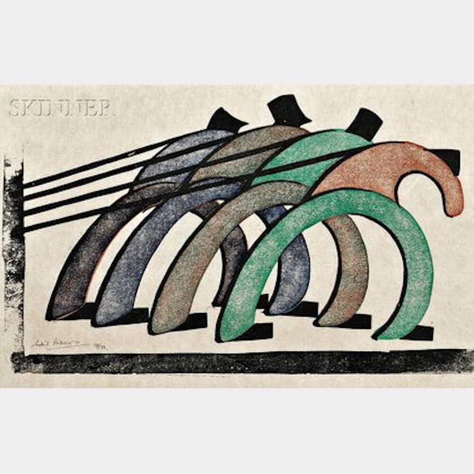 Haulers by Sybil Andrews