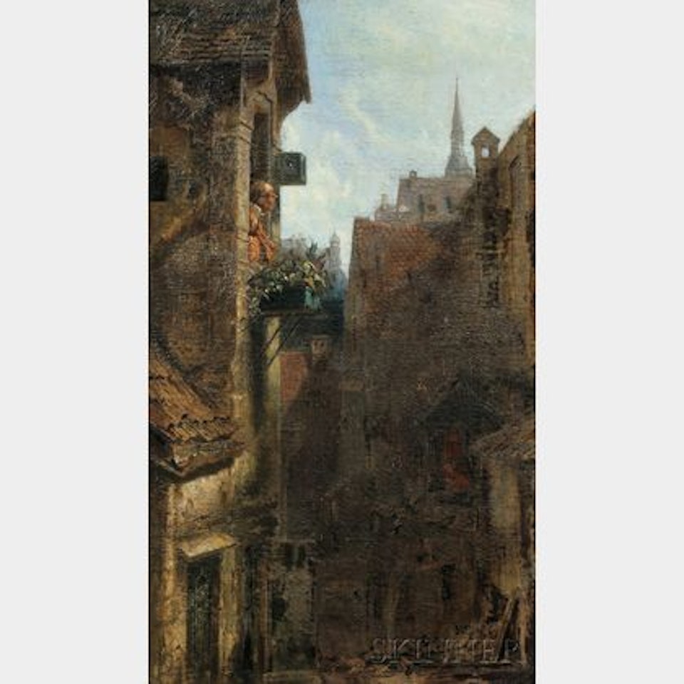 Ein Hypochonder (Erst Fassung) by Carl Spitzweg
