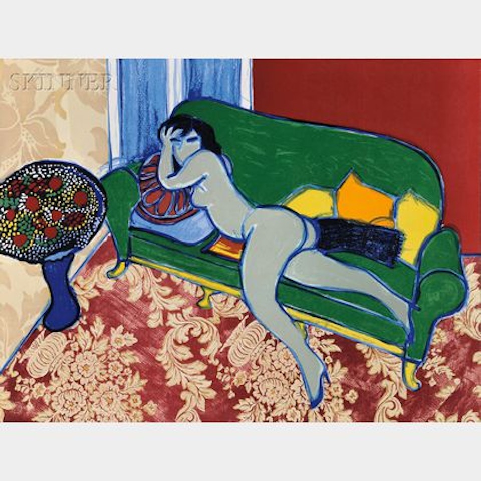 The Green Sofa by Corneille