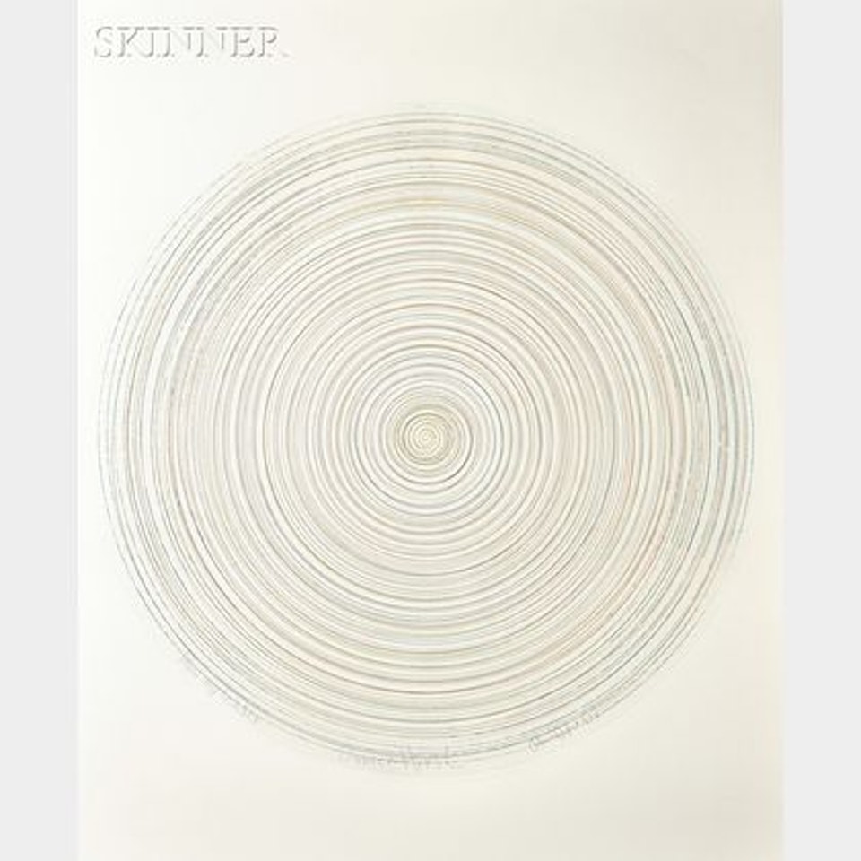 Follow my Leader , from IN A SPIN/THE ACTION OF THE WORLD ON THINGS II by Damien Hirst