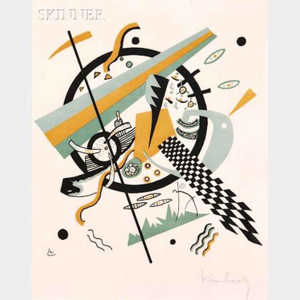 Kleine Welten IV by Wassily Kandinsky