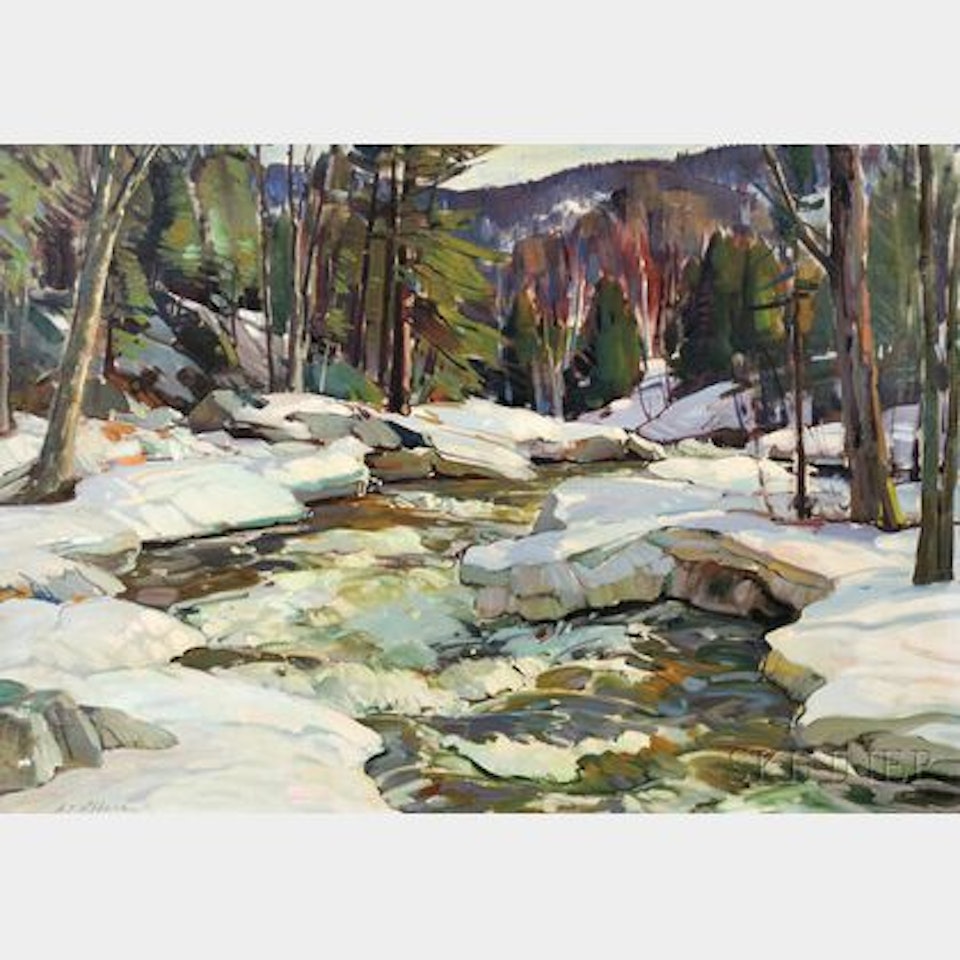 Open Stream by Aldro Thompson Hibbard