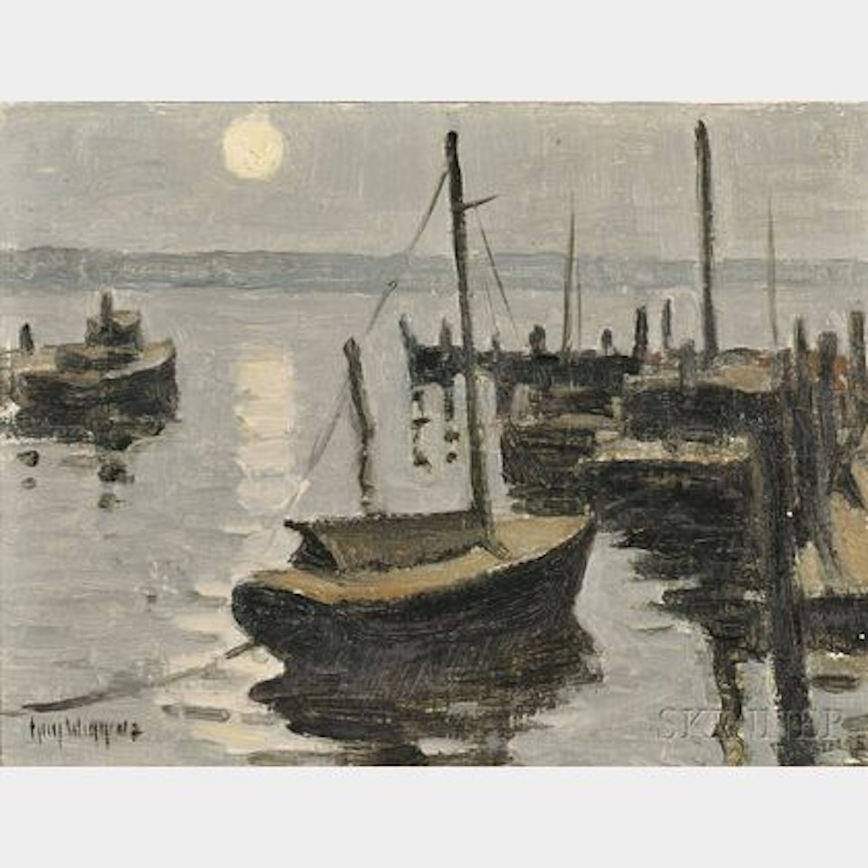 Essex Moon by Guy Carleton Wiggins