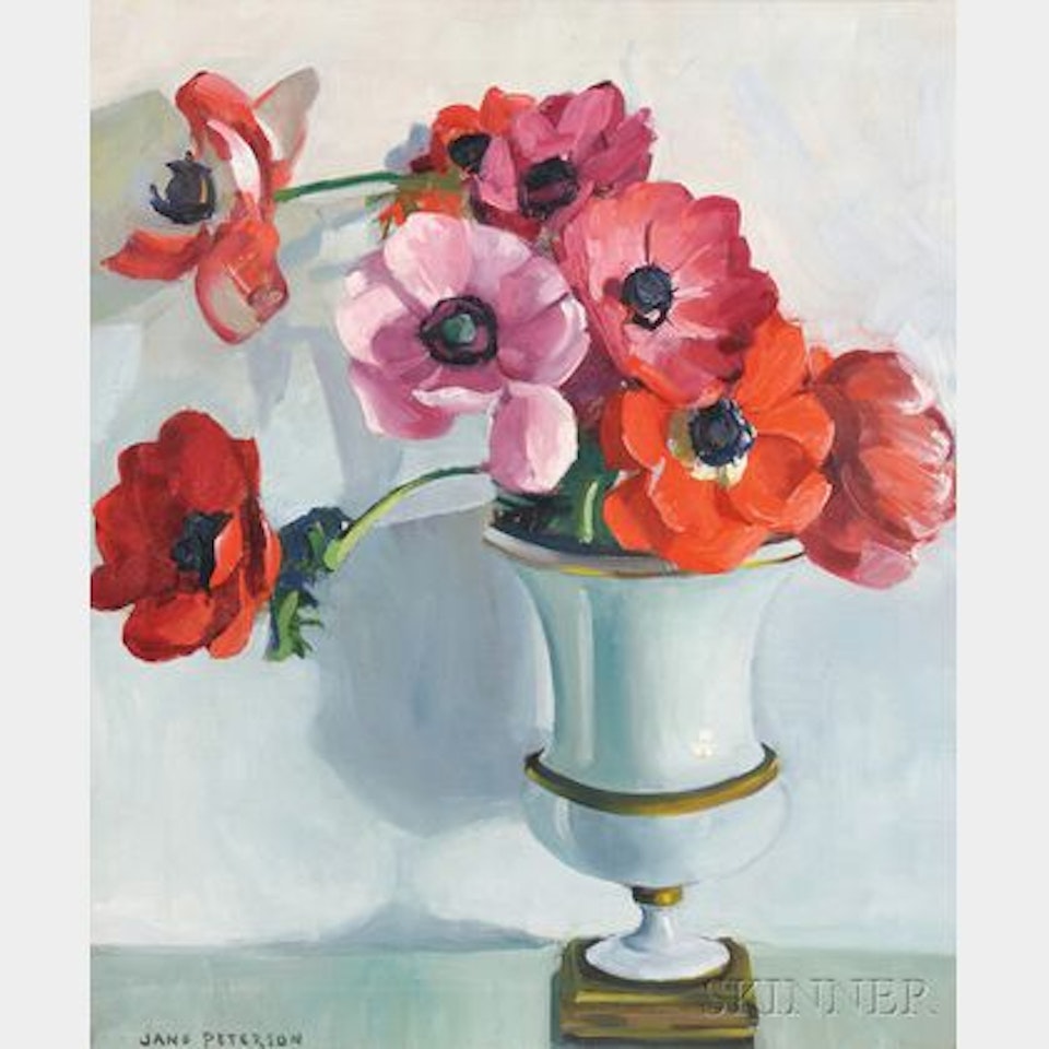 Anemones by Jane Peterson