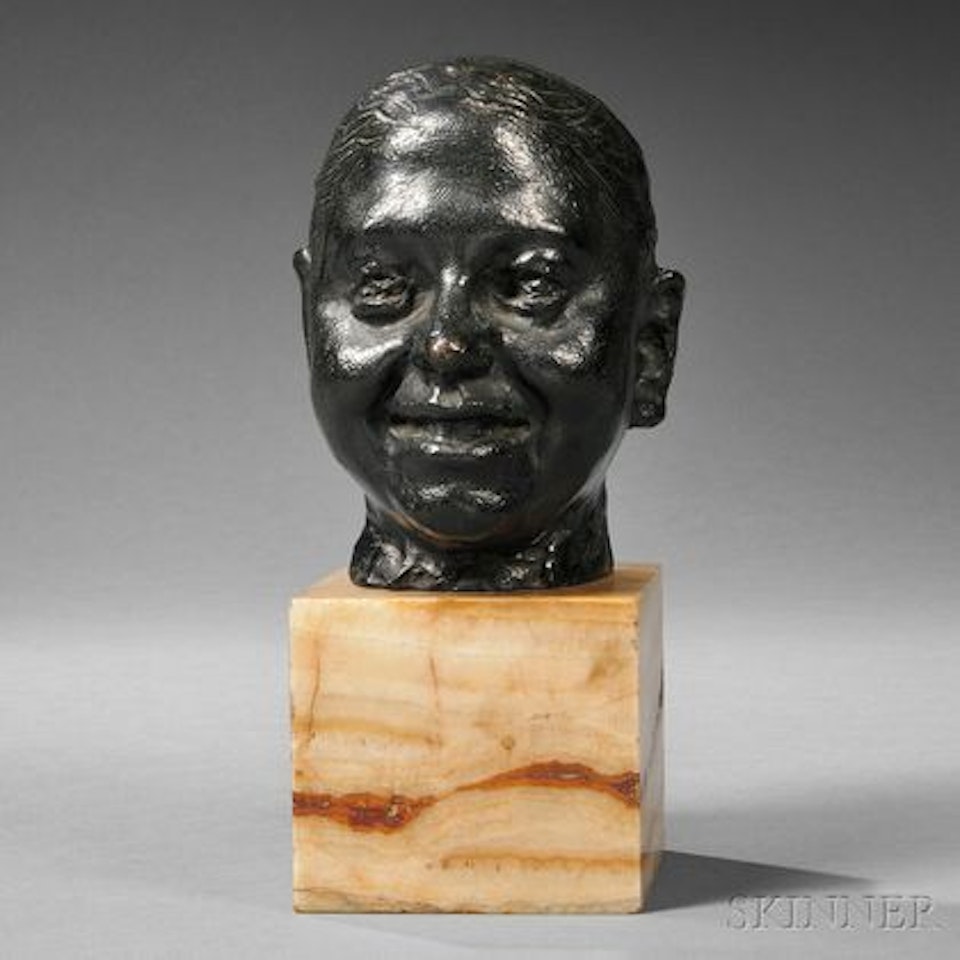 Tête de rieur (Laughing Man) by Auguste Rodin