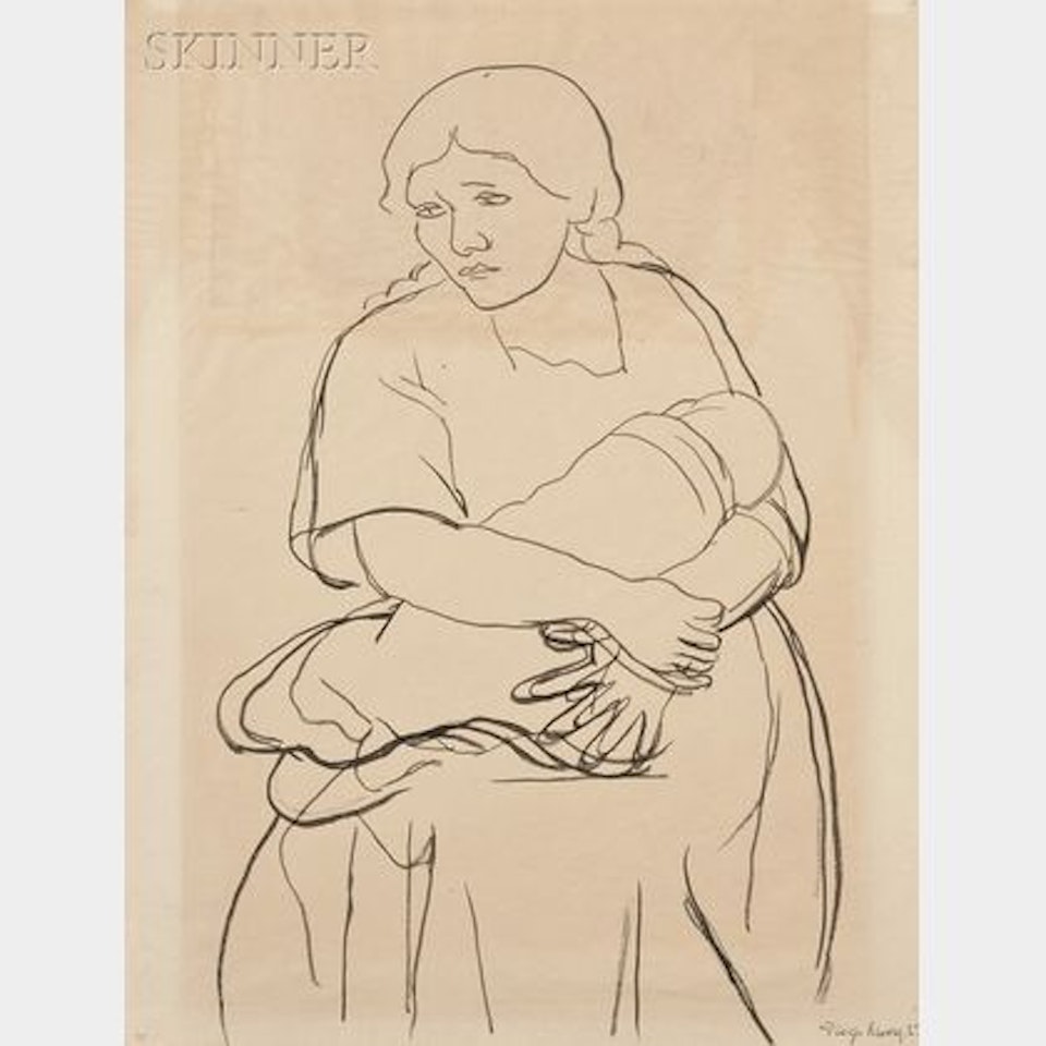 Mother and Child by Diego Rivera